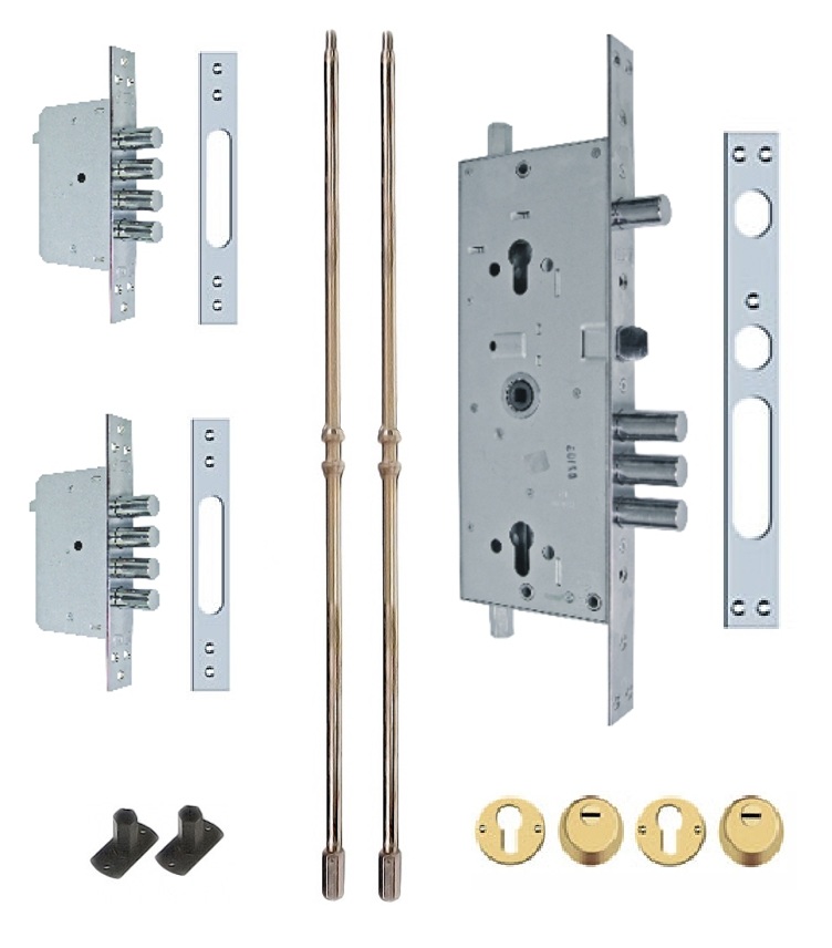 Мультисистемный врезной цилиндровый замок Kale-kilit 256 G 03